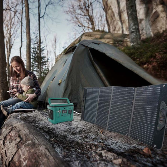 120W Portabel solpanel V-TAC