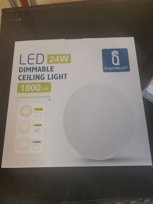 24W Dimmbar Plafond