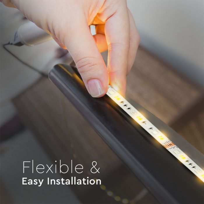 Load image into Gallery viewer, LED STRIP KIT(IP65 STRIPLIGHT)COMPATIBLE WITH ALEXA & GOOGLE HOME - Ledimporten.eu